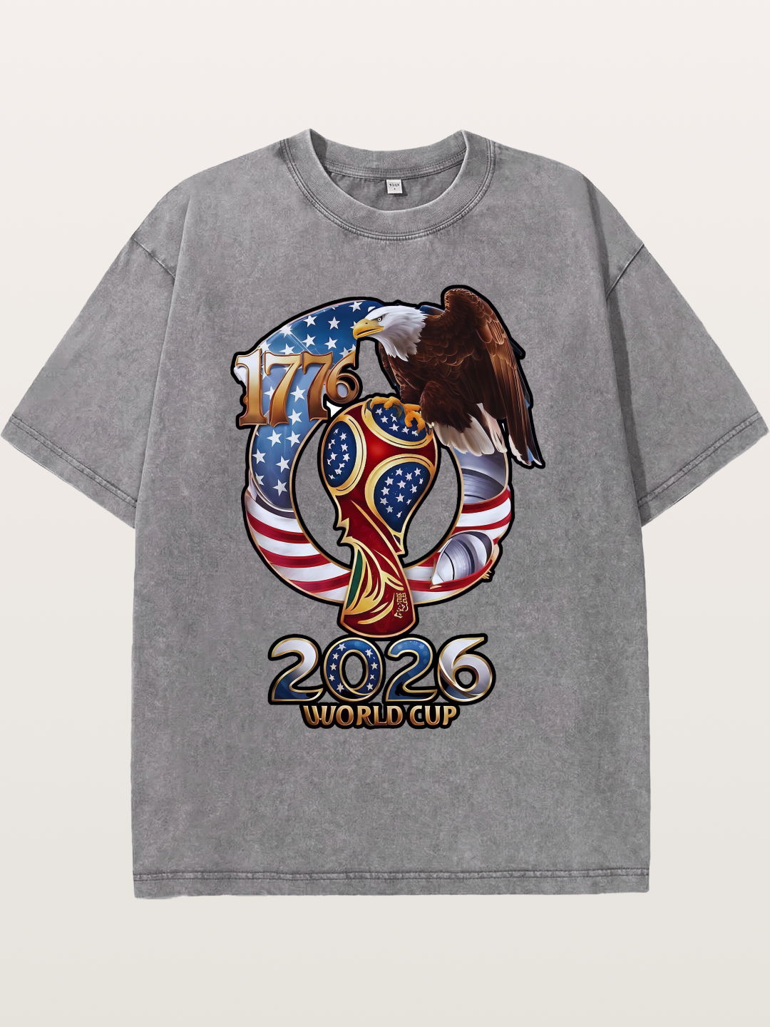 2026 WC Eagle Trophy Art Washed T-shirt