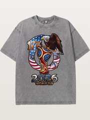 2026 WC Eagle Trophy Art Washed T-shirt