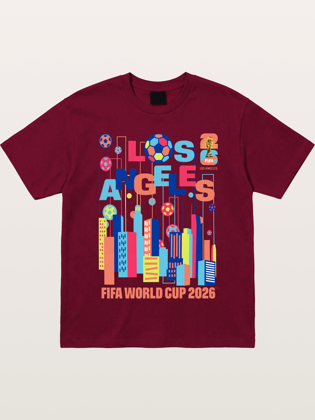 Los Angeles WC 2026 Cityscape Design Gildan T-shirt