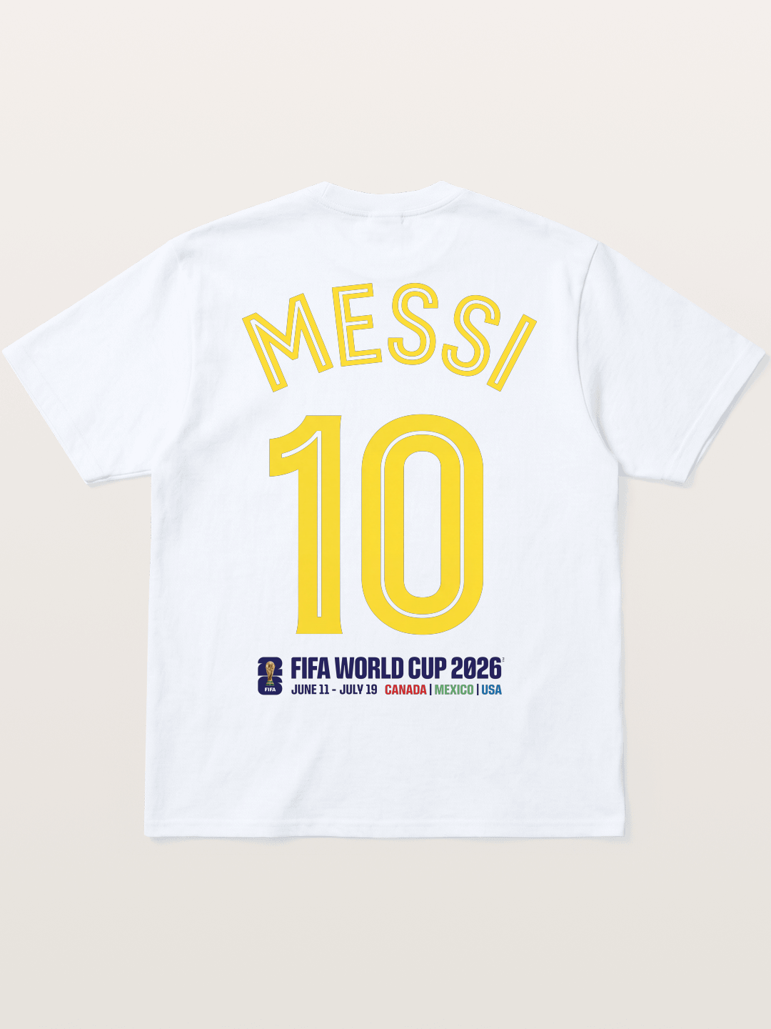Messi 10 World Cup 2026 Gildan T-shirt