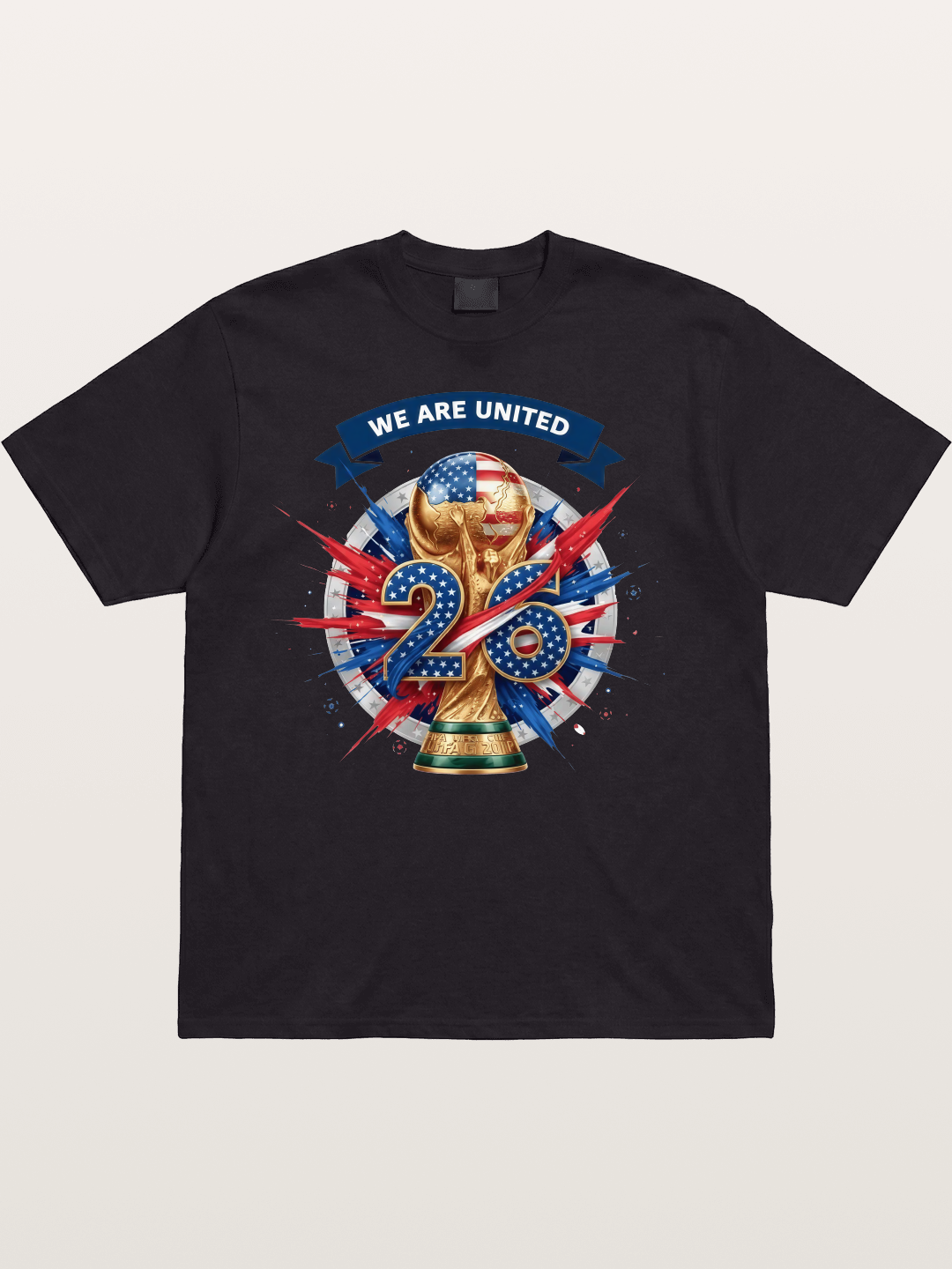 2026 WC We Are United Print Cotton T-shirt