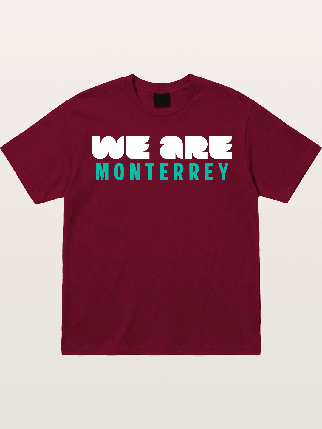 Monterrey Teal Bold Sticker Gildan T-shirt