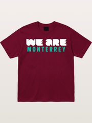 Monterrey Teal Bold Sticker Gildan T-shirt