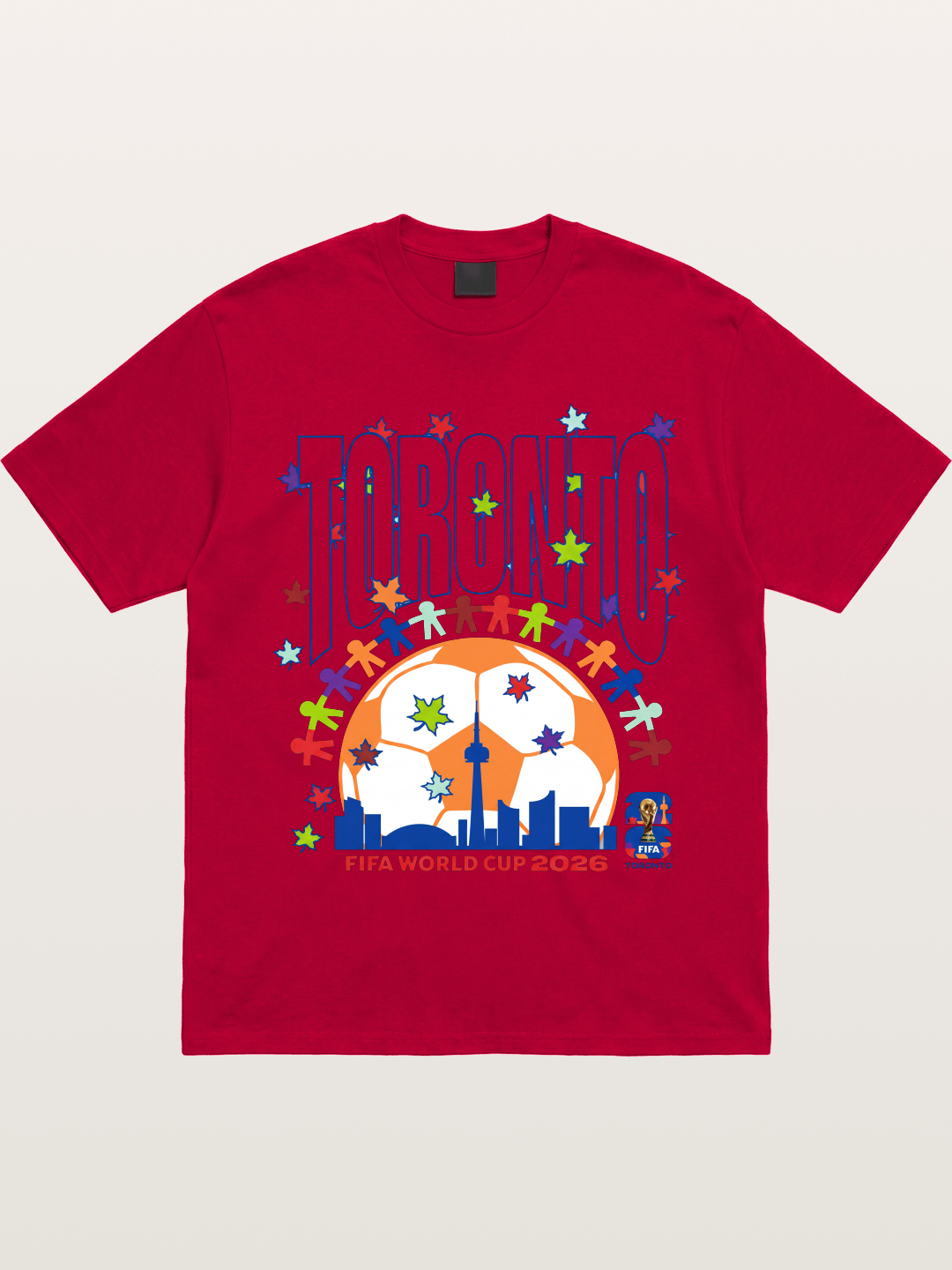 Toronto WC 2026 CN Tower Art Gildan T-shirt