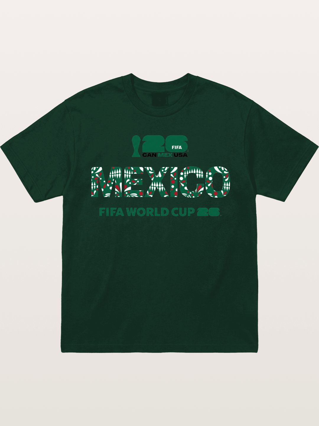 Mexico 2026 Pattern Typography Gildan T-shirt