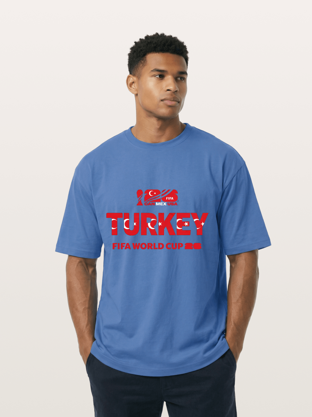 Turkey 2026 Crescent Star Design Gildan T-shirt