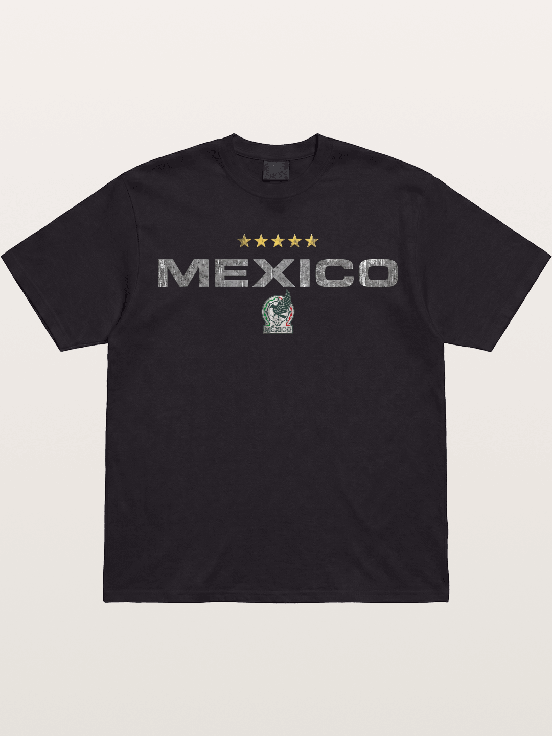Mexico Football Retro Logo Gildan T-shirt