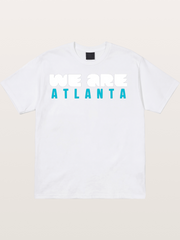 Atlanta Two-Tone Typography Cotton T-shirt