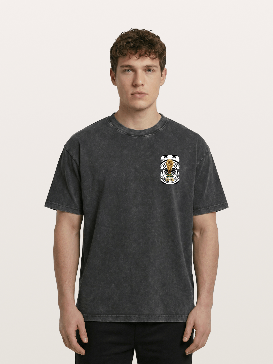 FIFA World Cup Germany Eagle Emblem Washed T-shirt