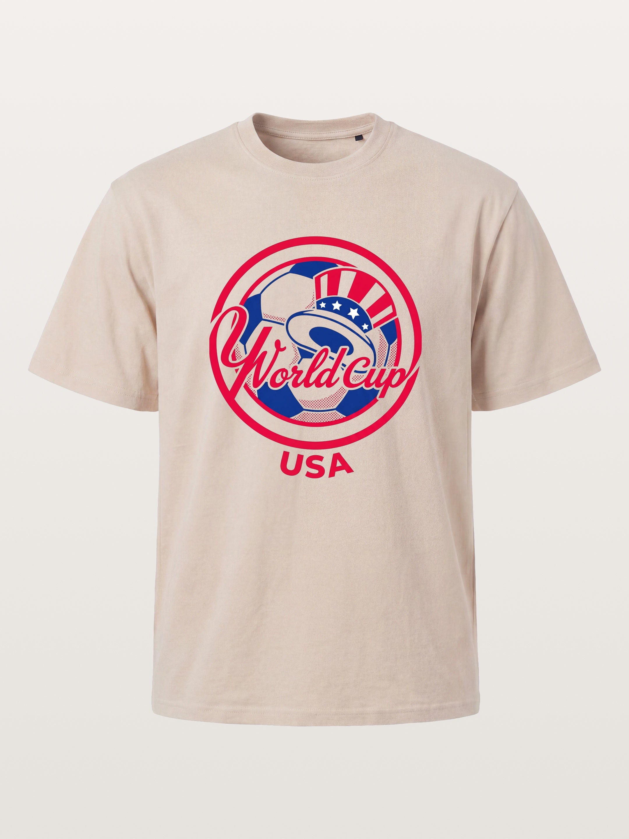 World Cup USA Circle Logo Cotton T-shirt