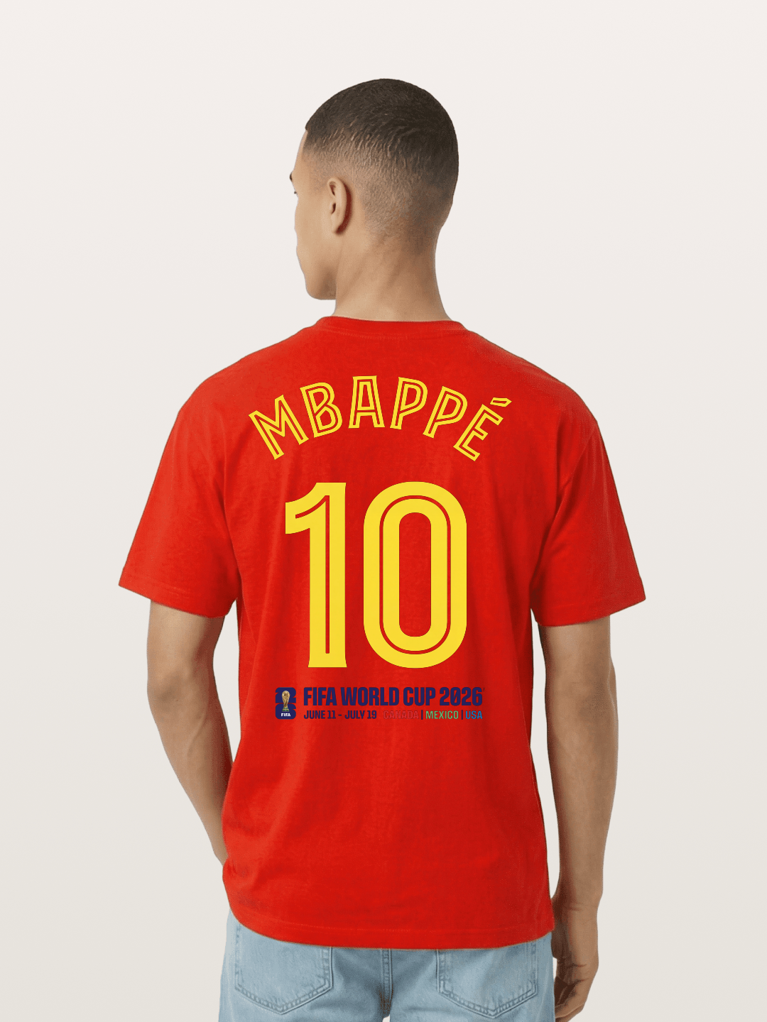 Mbappé 10 World Cup 2026 Cotton T-shirt