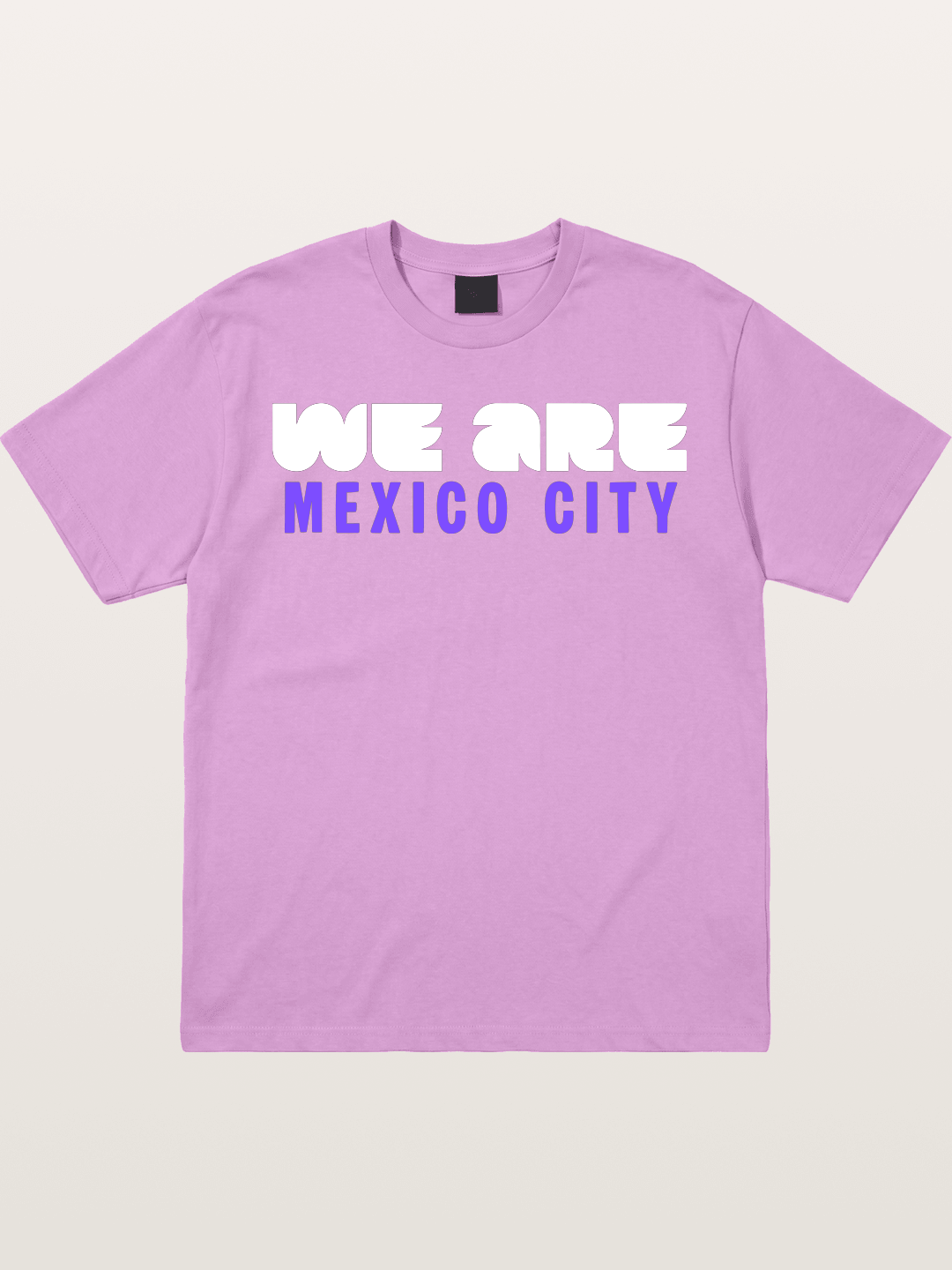Mexico City Purple Bold Print Gildan T-shirt