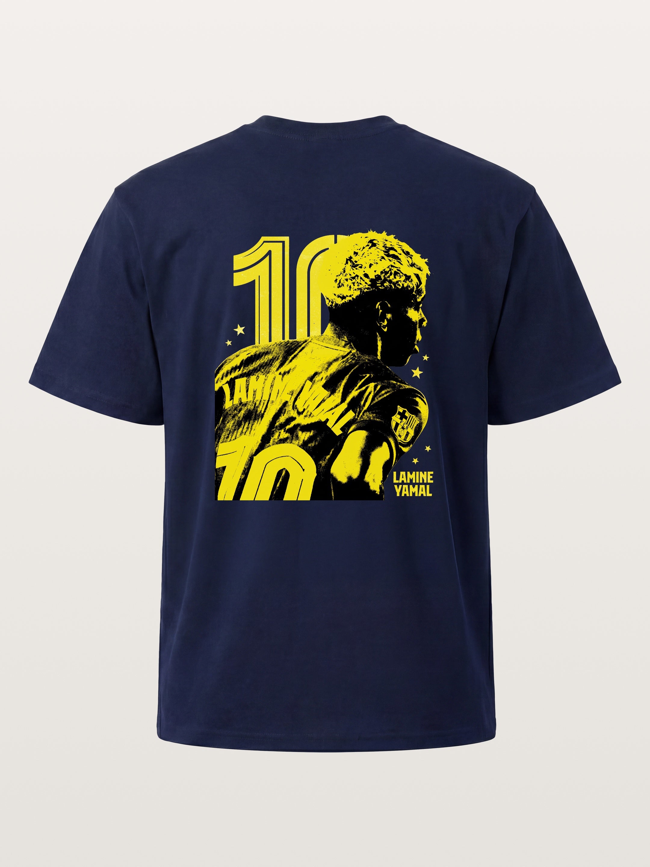 Lamine Yamal 10 Silhouette Cotton T-shirt