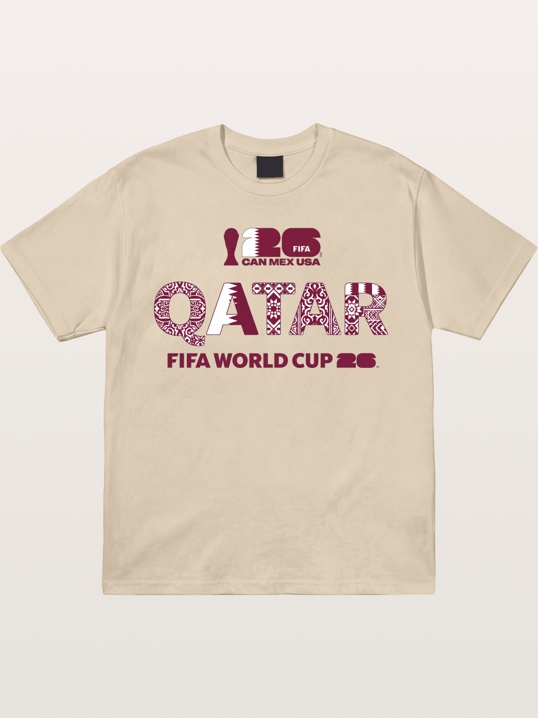 Qatar 2026 Geometric Ornament Art Gildan T-shirt
