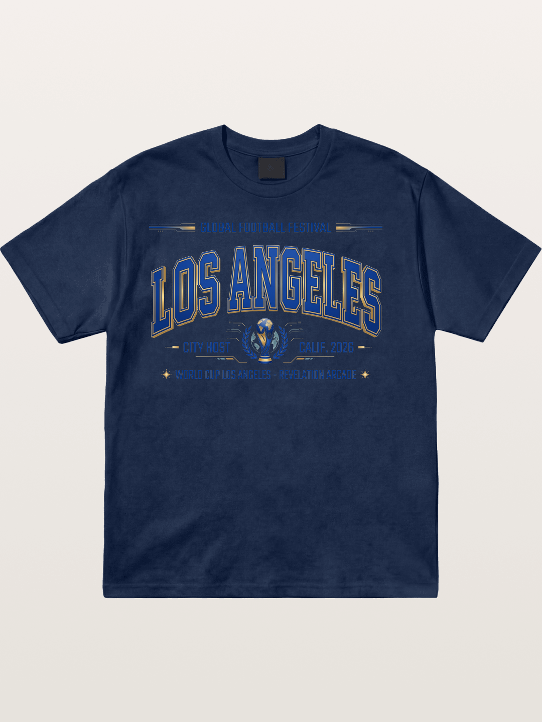 Los Angeles 2026 WC Badge Cotton T-shirt