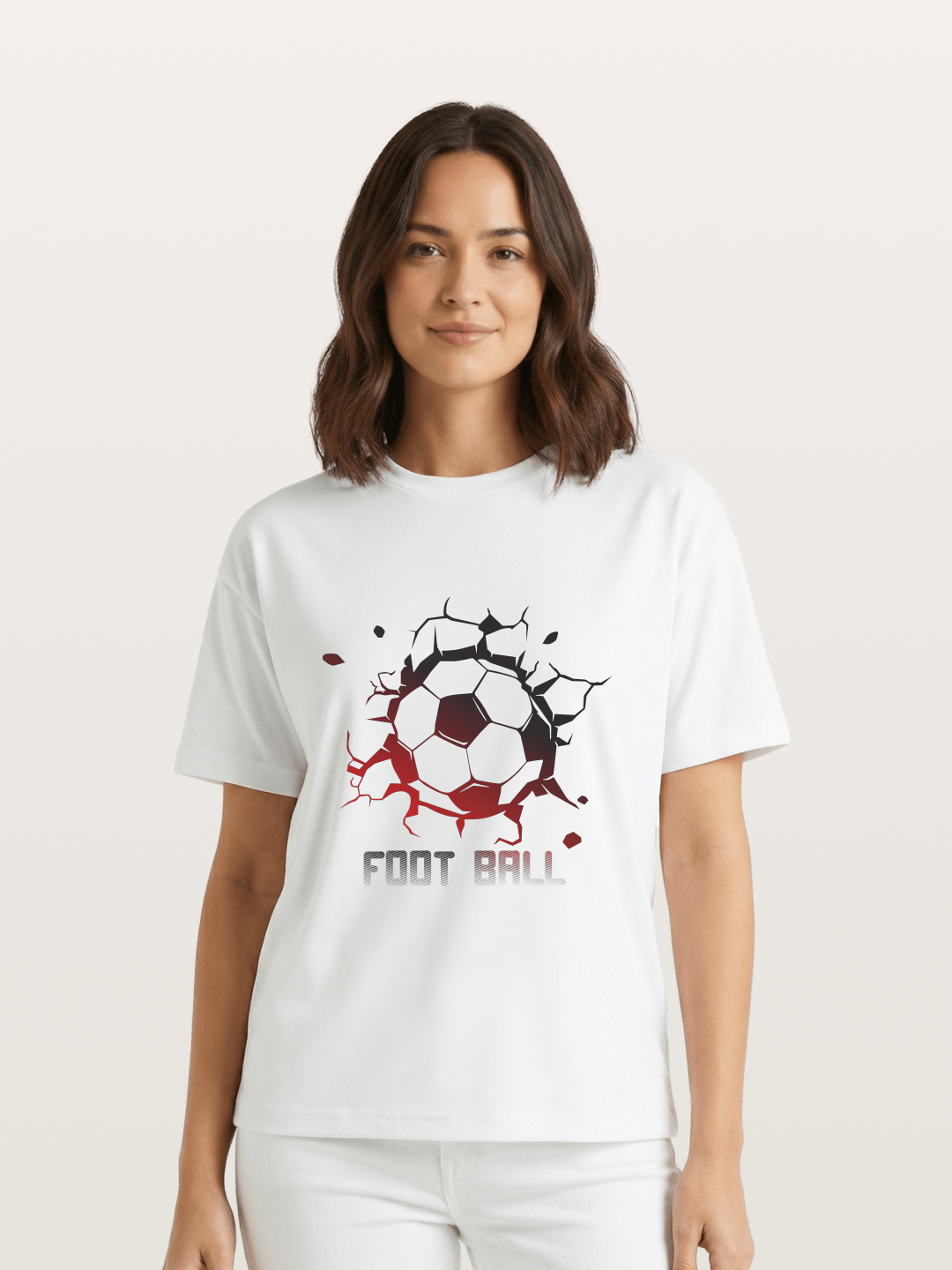 Football Crack Effect USA Style Gildan T-shirt