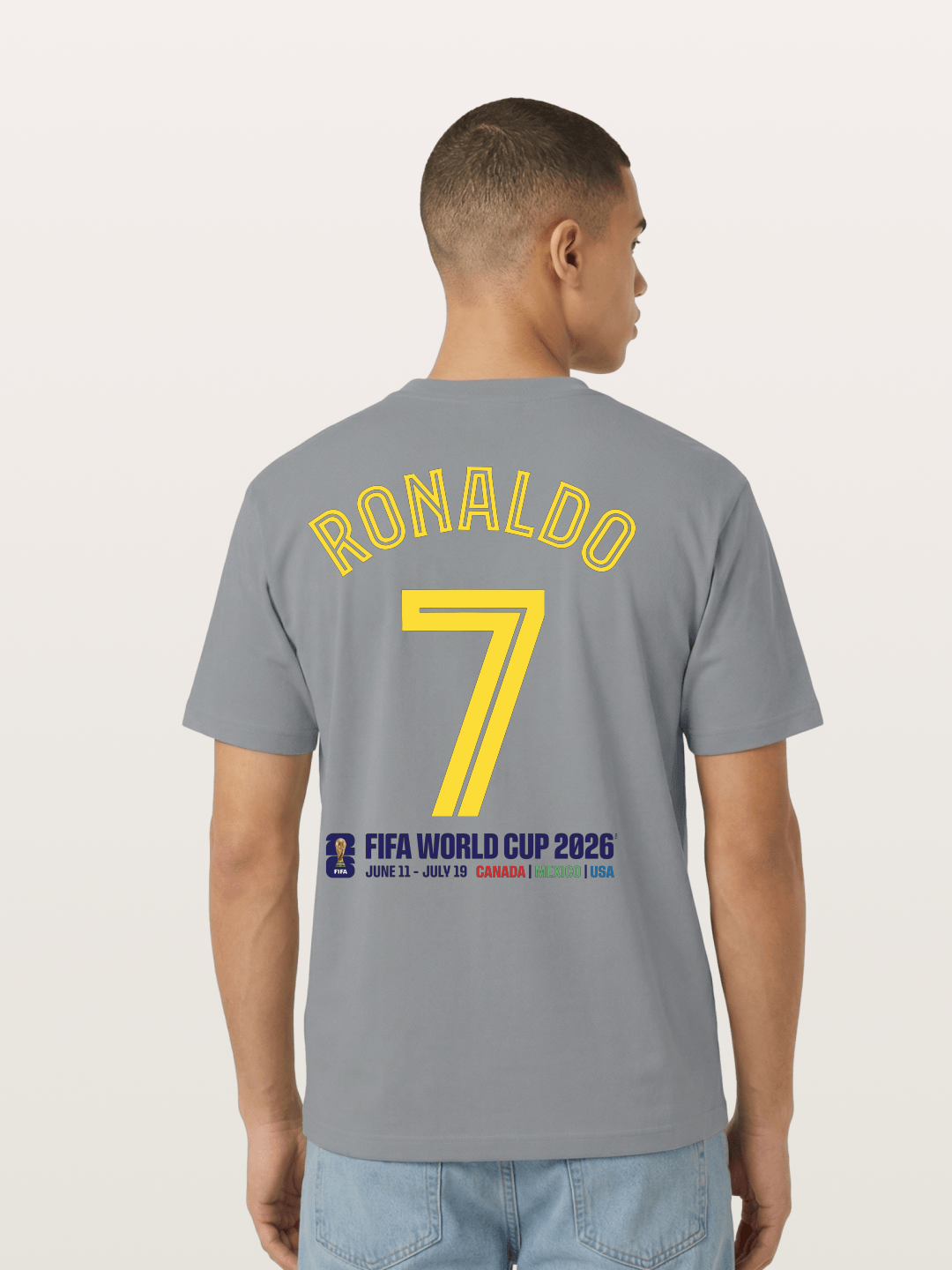 Ronaldo 7 World Cup 2026 Cotton T-shirt