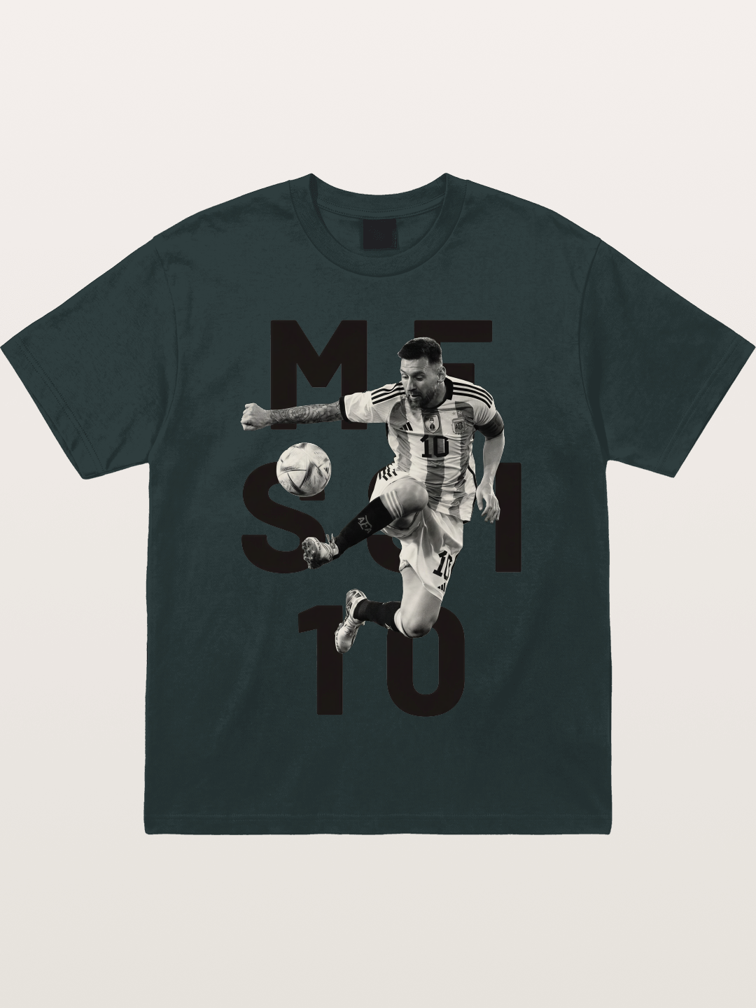 Messi 10 Action Print Gildan T-shirt