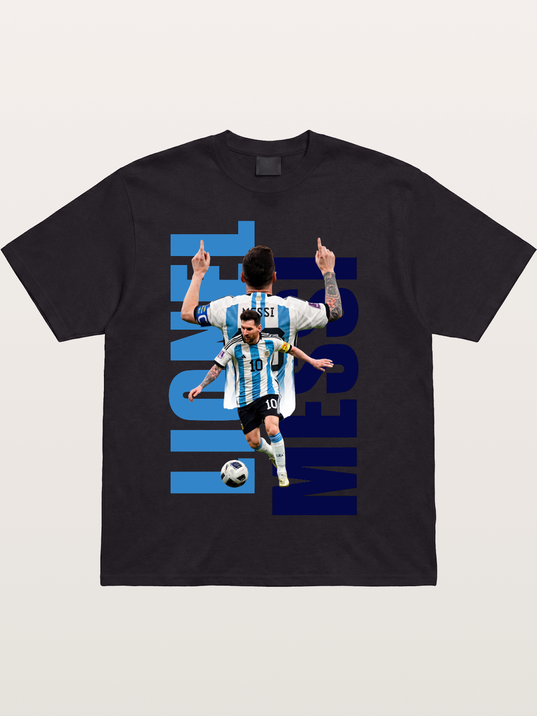 Lionel Messi Argentina 10 Cotton T-shirt