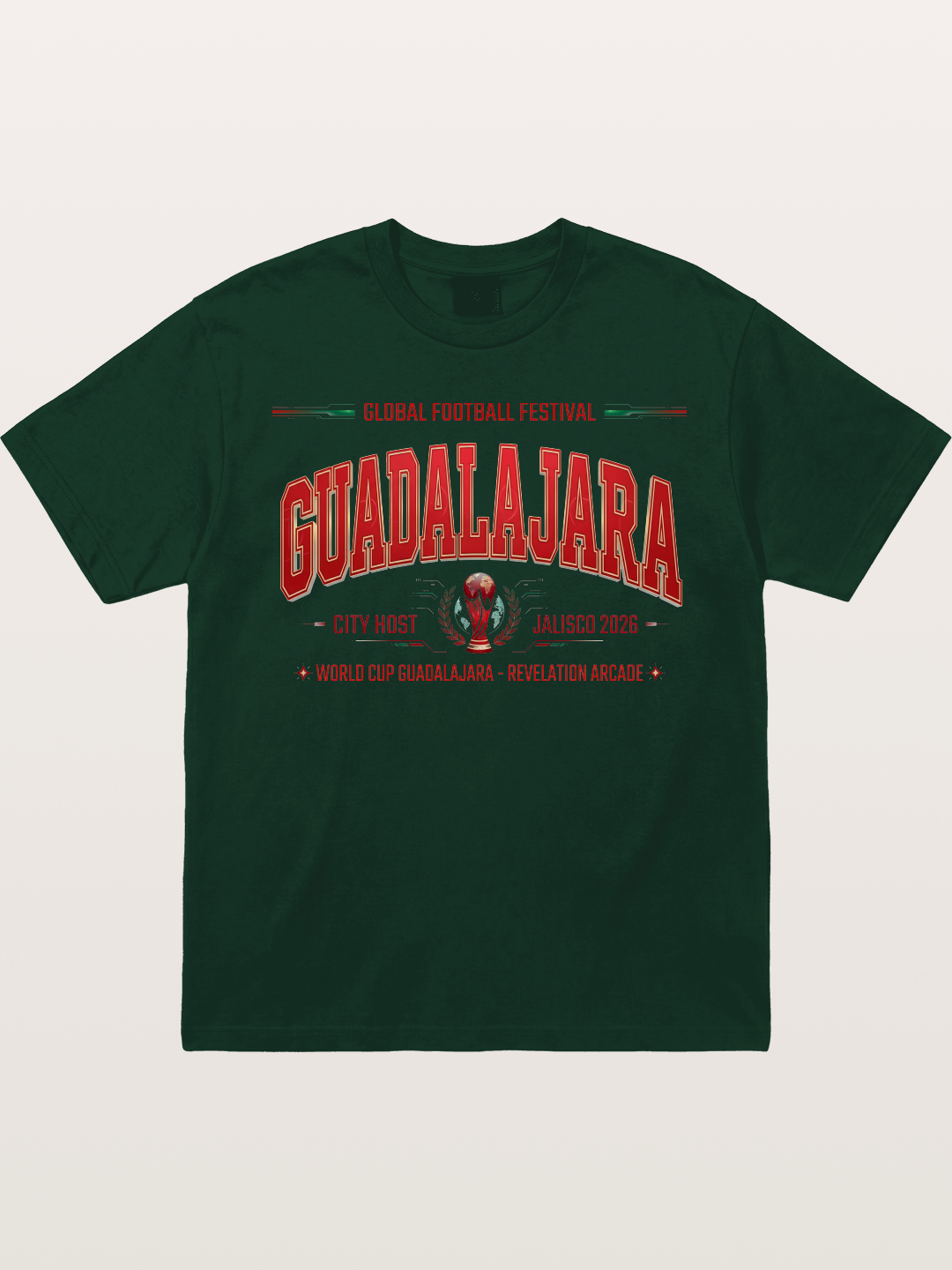 Guadalajara 2026 WC Host Print Gildan T-shirt
