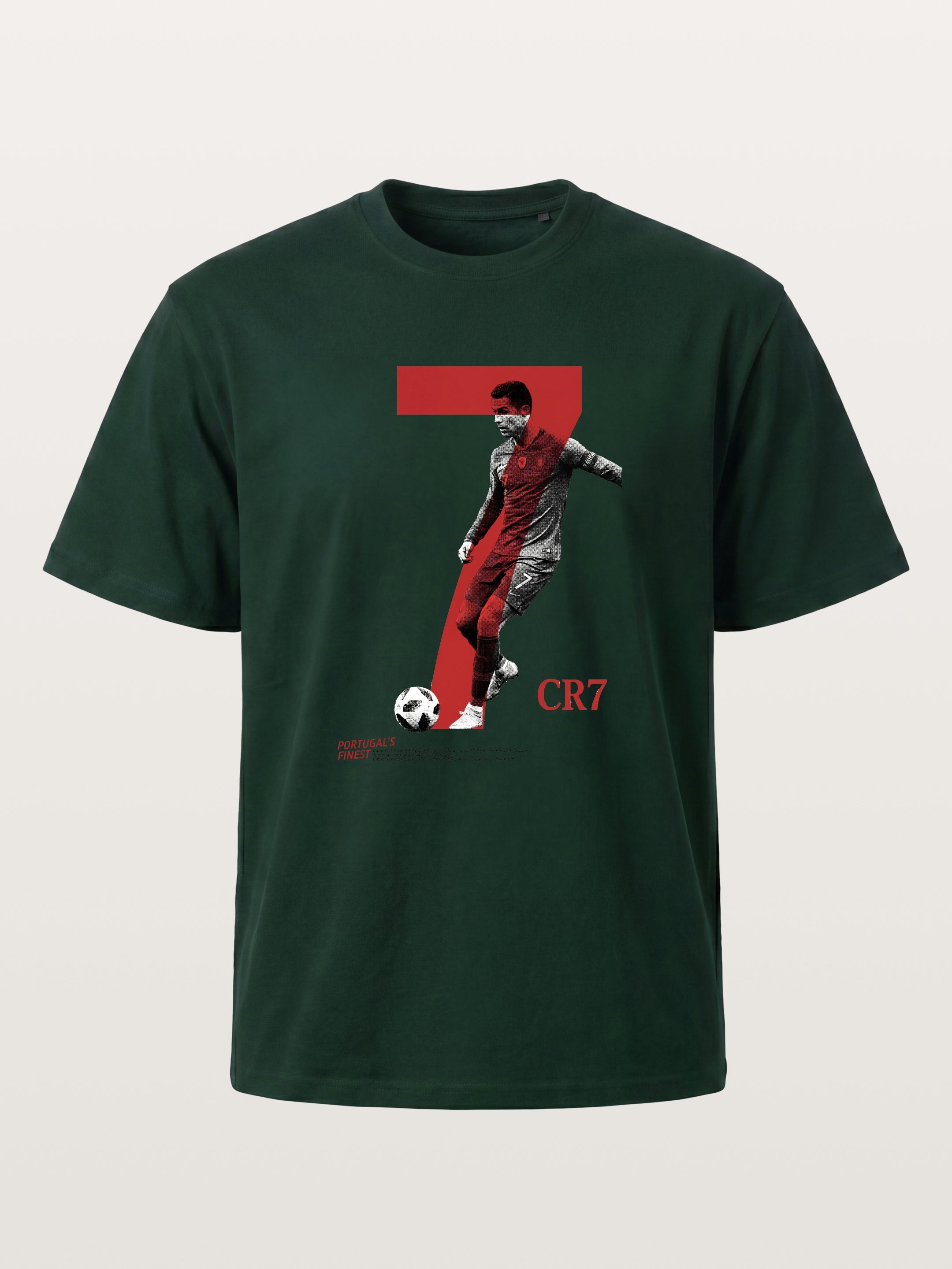CR7 Portugal Split Portrait Gildan T-shirt