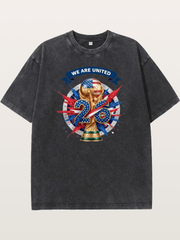 2026 WC We Are United Print Washed T-shirt