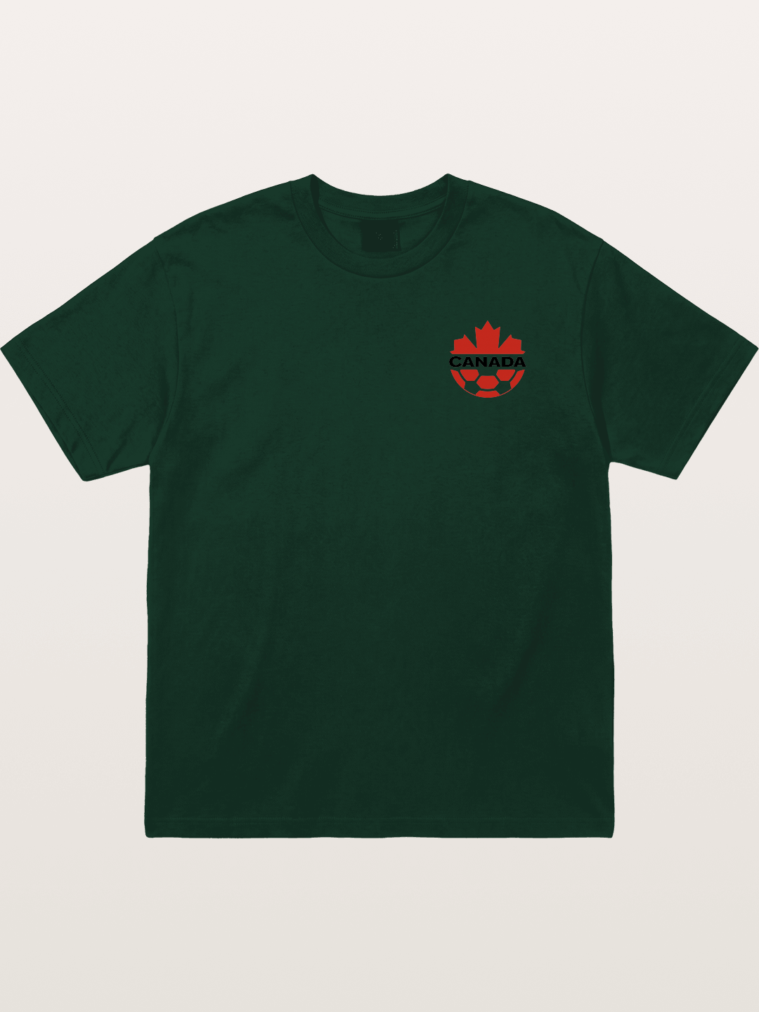 Canada Soccer Maple Leaf Logo Gildan T-shirt