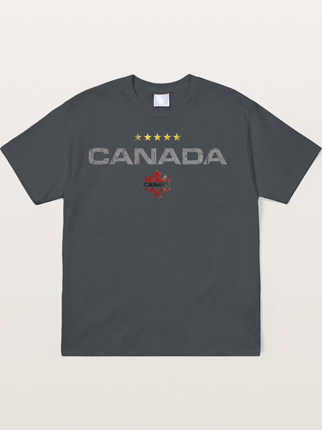 Canada Soccer Team Crest Soft-Stay T-shirt