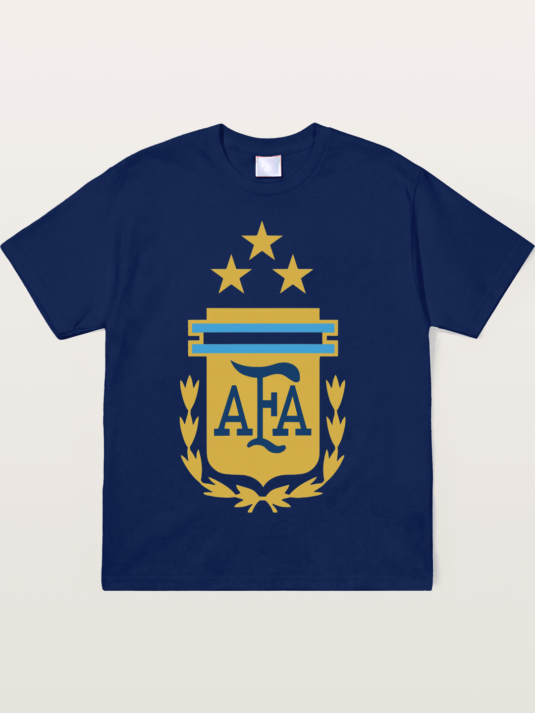 Argentina AFA Three Stars Badge Soft-Stay T-shirt