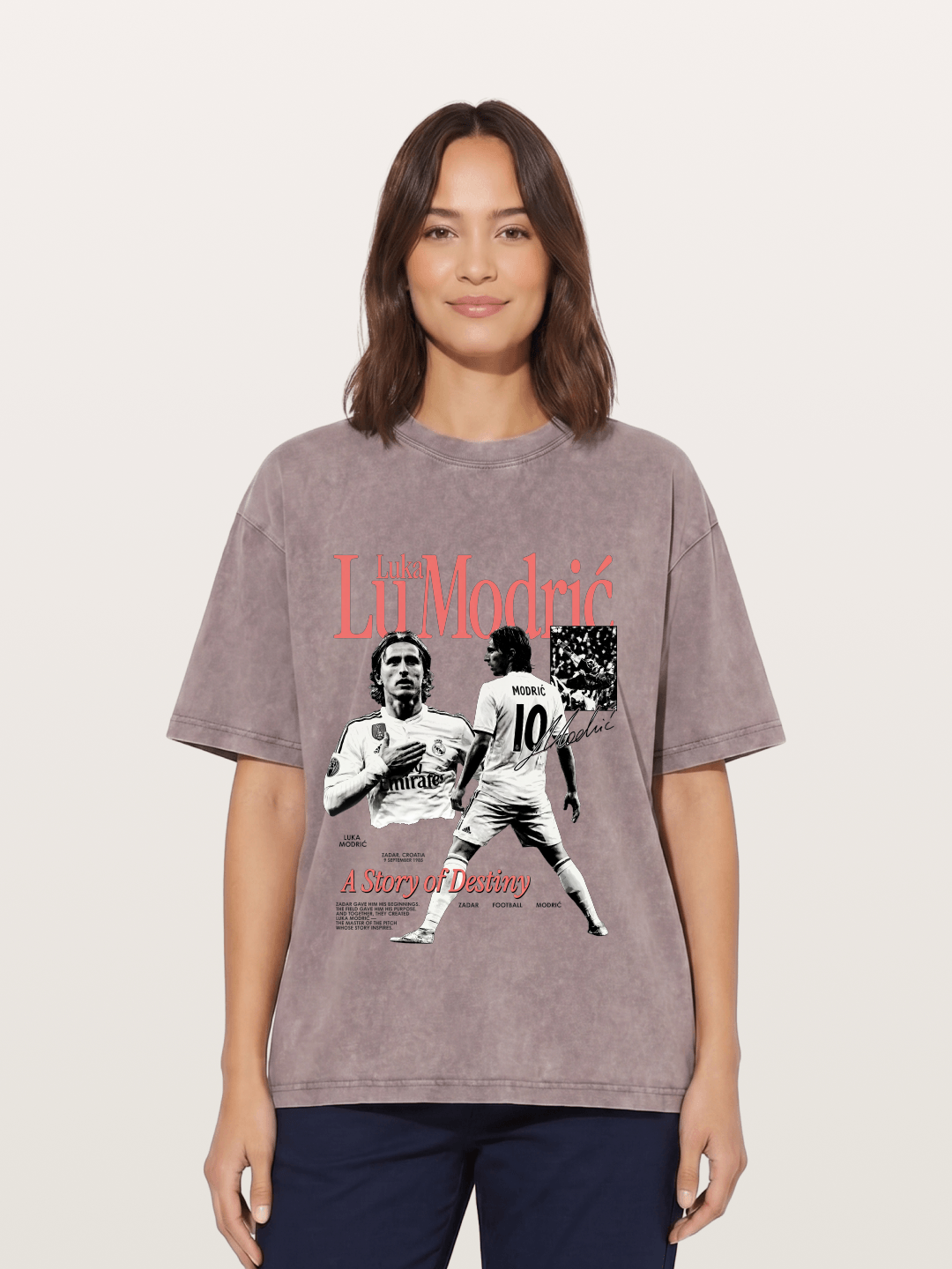 Luka Modric Destiny Story Washed T-shirt