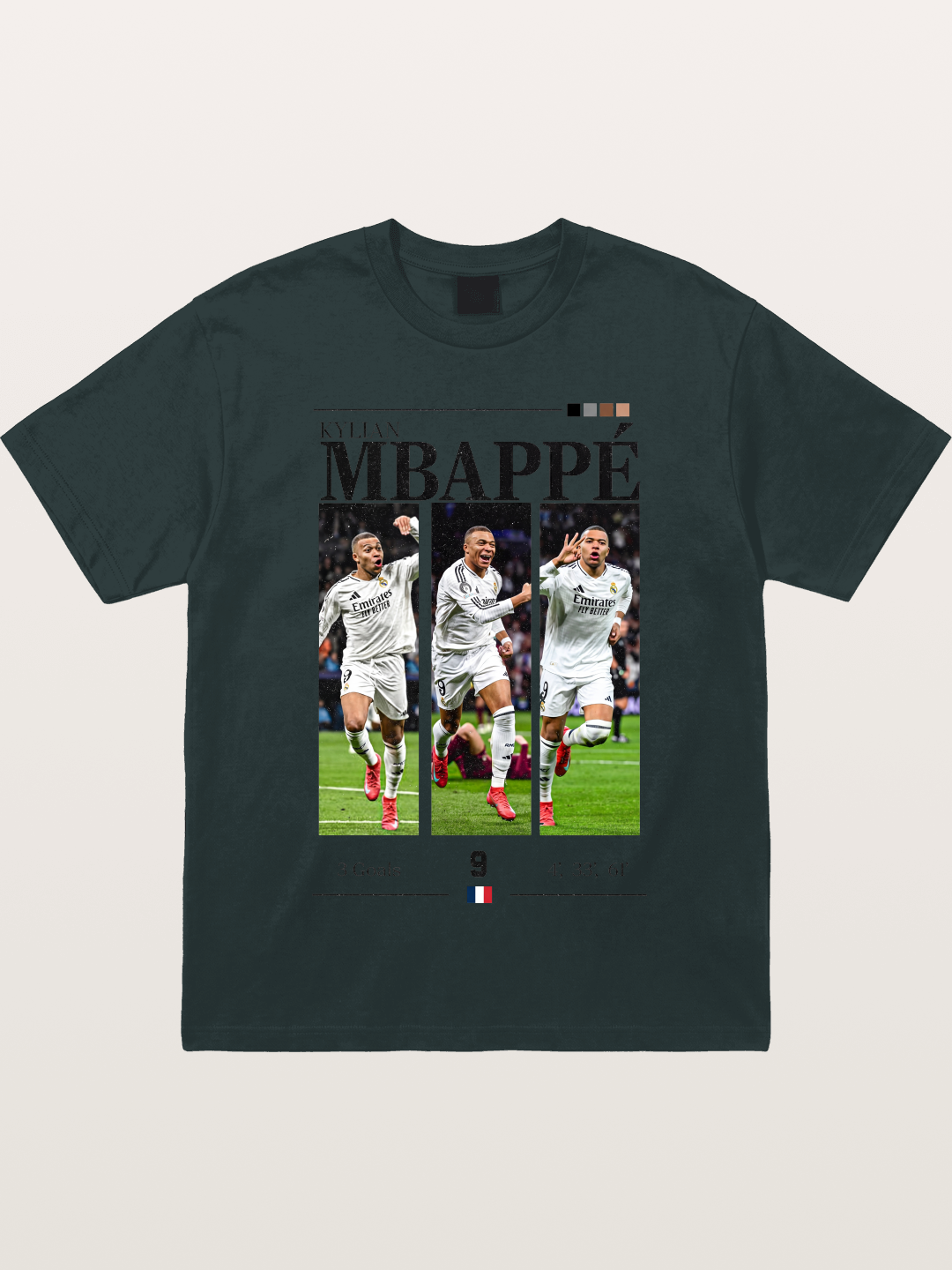 Mbappe Match Moment Collage Gildan T-shirt