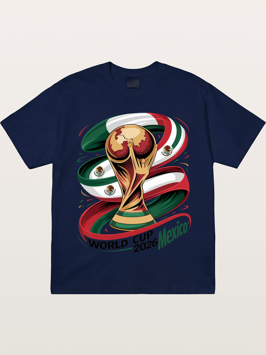 2026 Mexico WC Trophy Art Gildan T-shirt