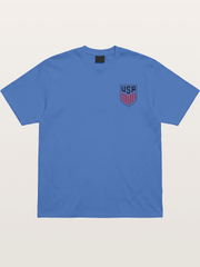 USA Soccer Stars Stripes Crest Gildan T-shirt