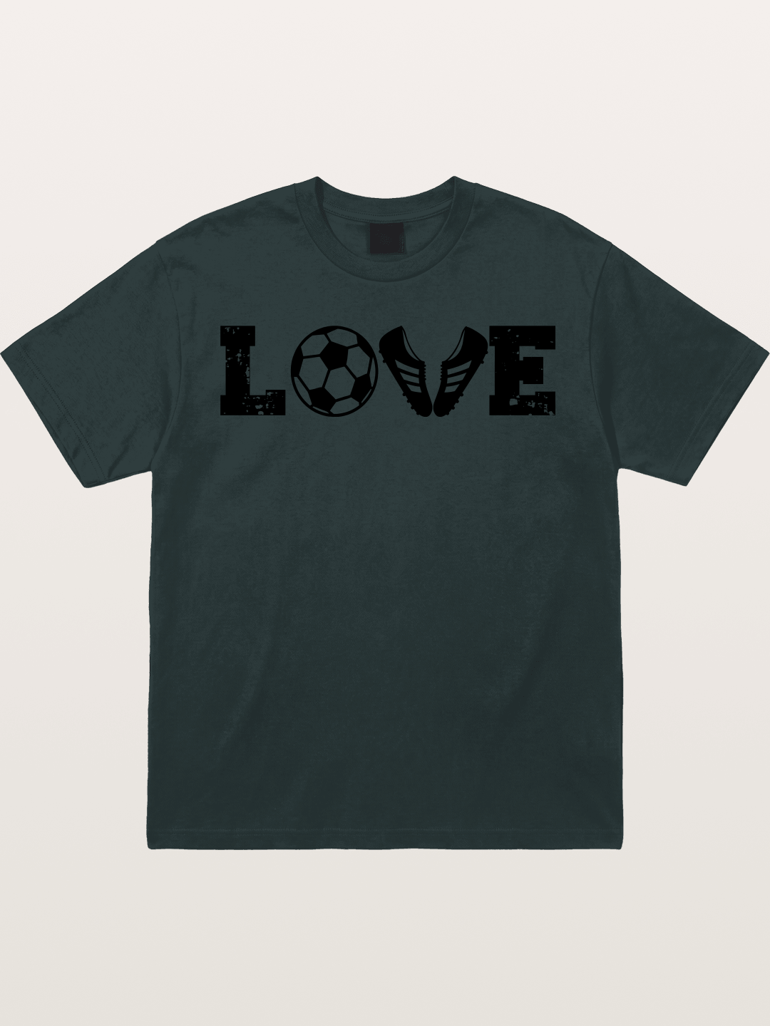 Soccer Love Wordmark With Cleats Gildan T-shirt
