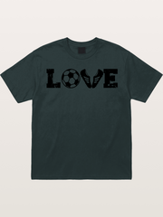 Soccer Love Wordmark With Cleats Gildan T-shirt