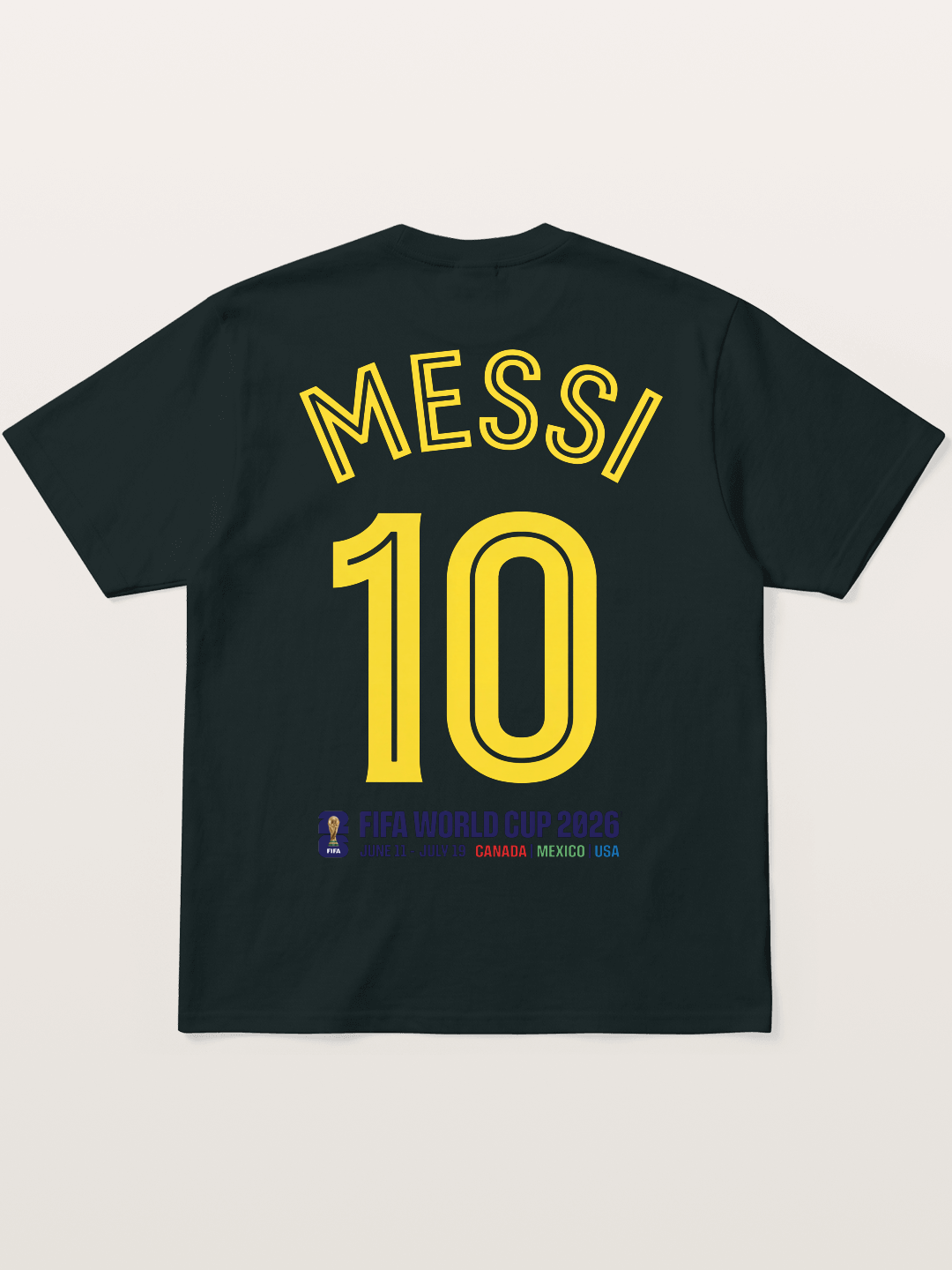 Messi 10 World Cup 2026 Gildan T-shirt