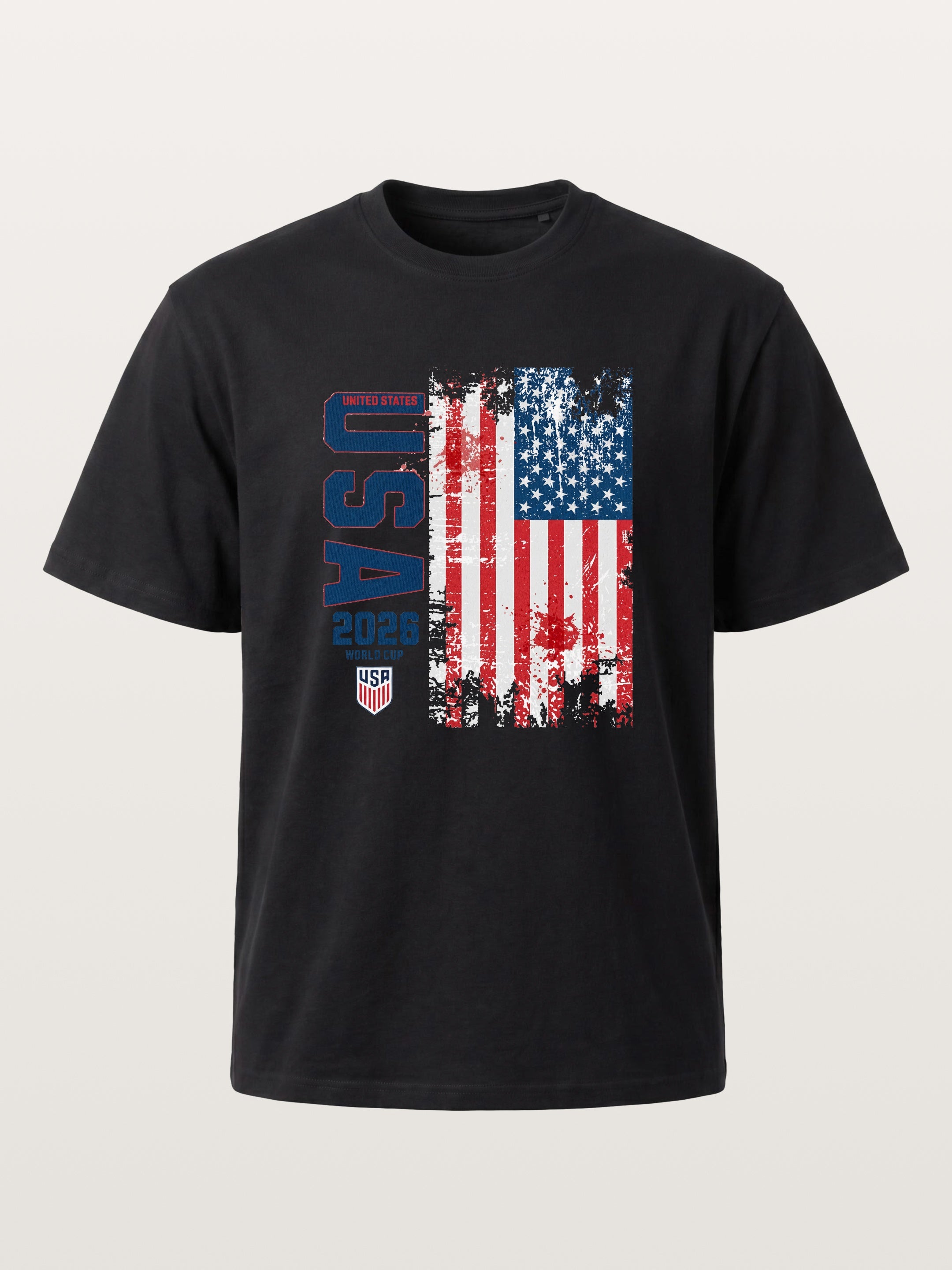 USA 2026 World Cup Grunge Print Gildan T-shirt