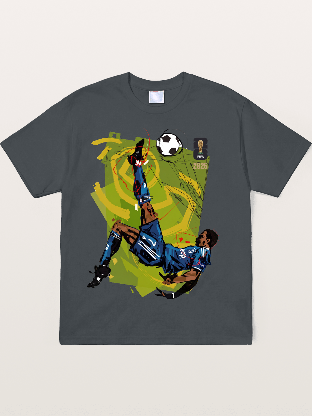 Cristiano Ronaldo's classic goal-scoring move Soft-Stay T-shirt