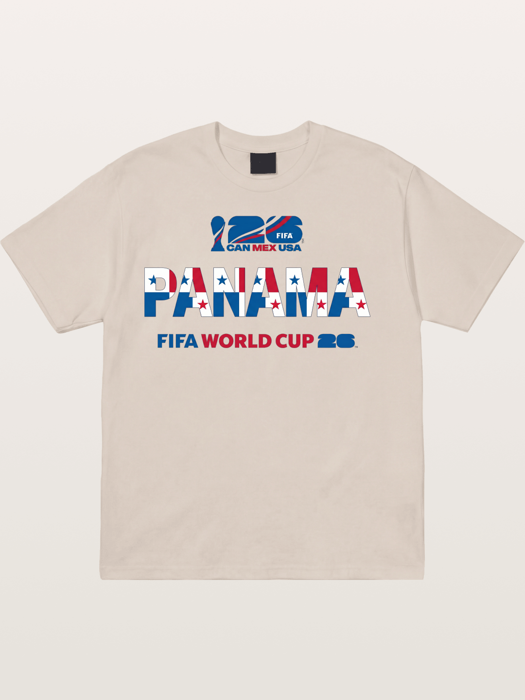 Panama 2026 Flag-Inspired Graphic Cotton T-shirt