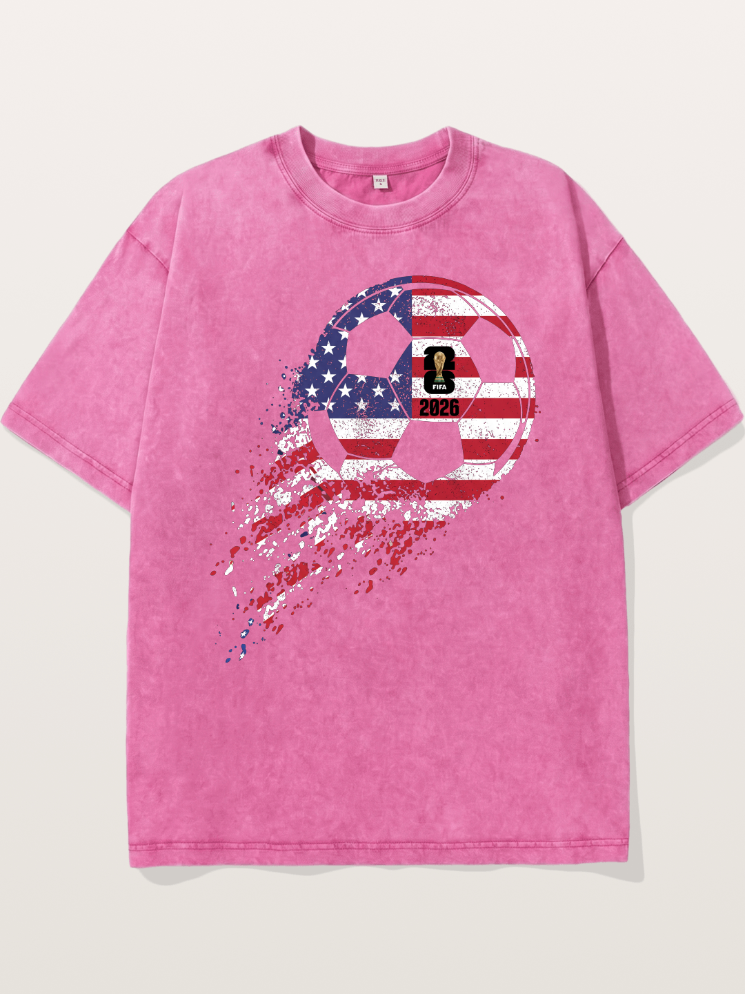 American Flag WC 2026 Ball Washed T-shirt