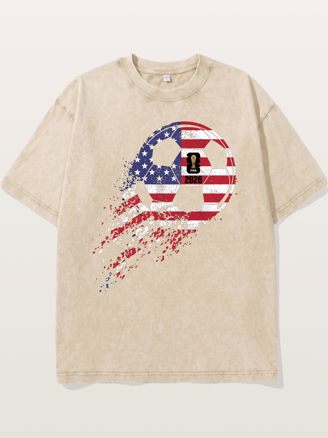 American Flag WC 2026 Ball Washed T-shirt