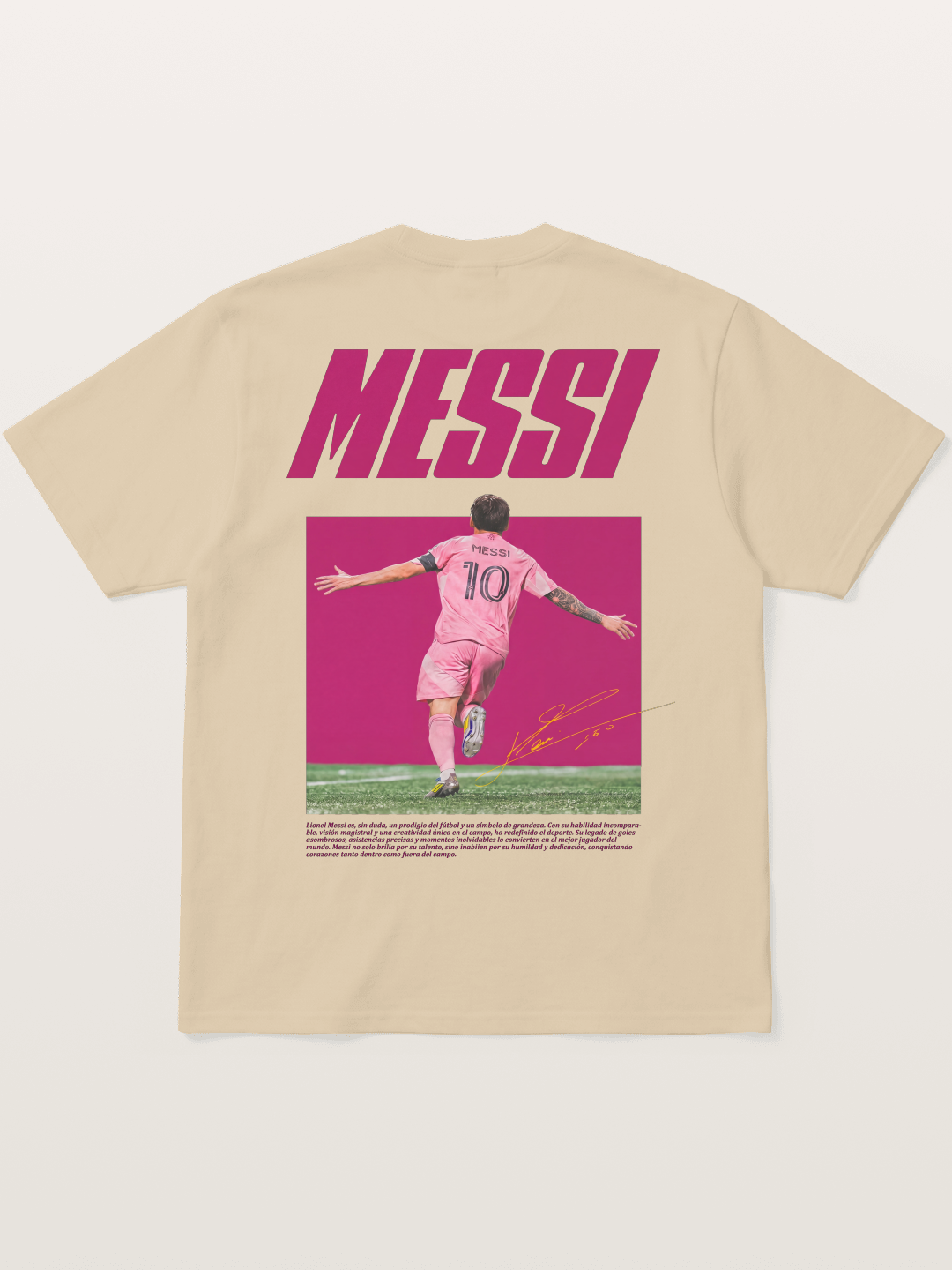 Messi Inter Miami Pink Kit Gildan T-shirt
