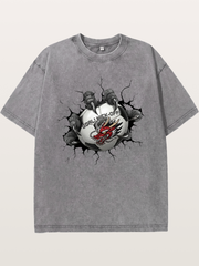 Dragon Claw Soccer Breakthrough Washed T-shirt