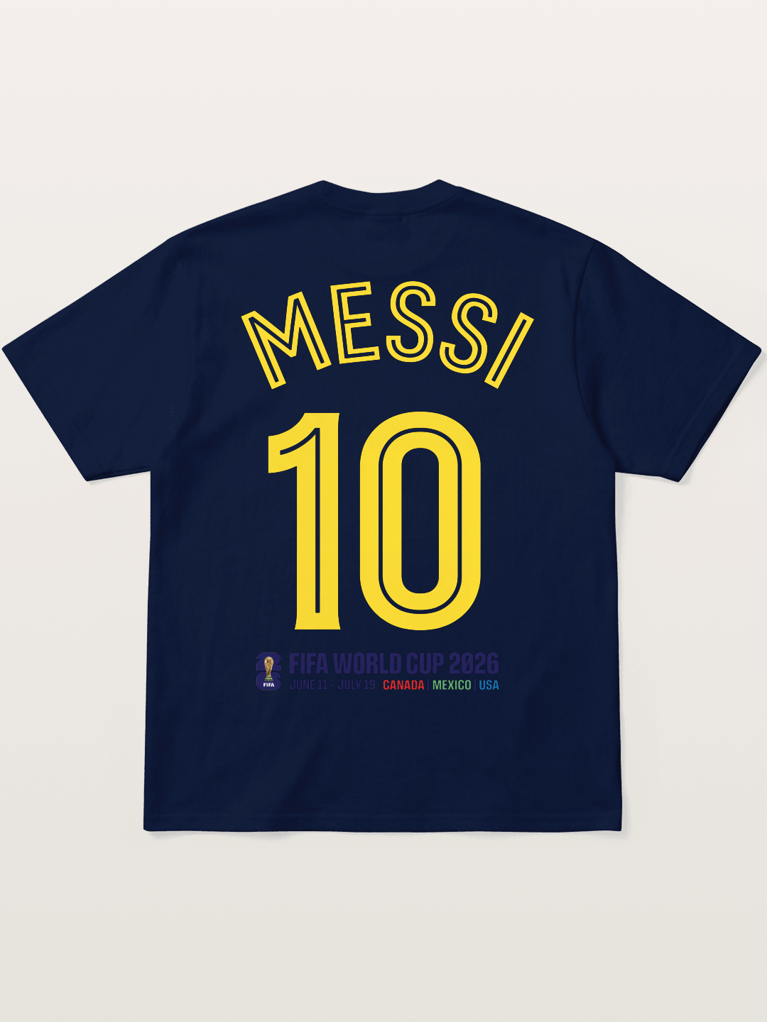 Messi 10 World Cup 2026 Gildan T-shirt