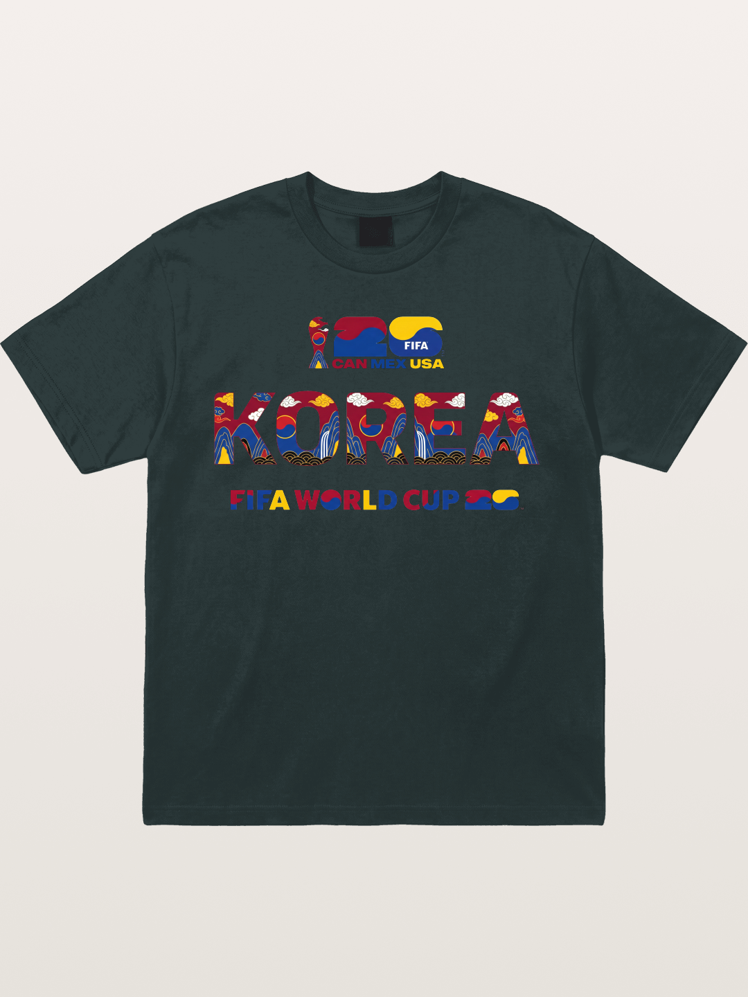 Korea 2026 Folk Ornament Design Gildan T-shirt