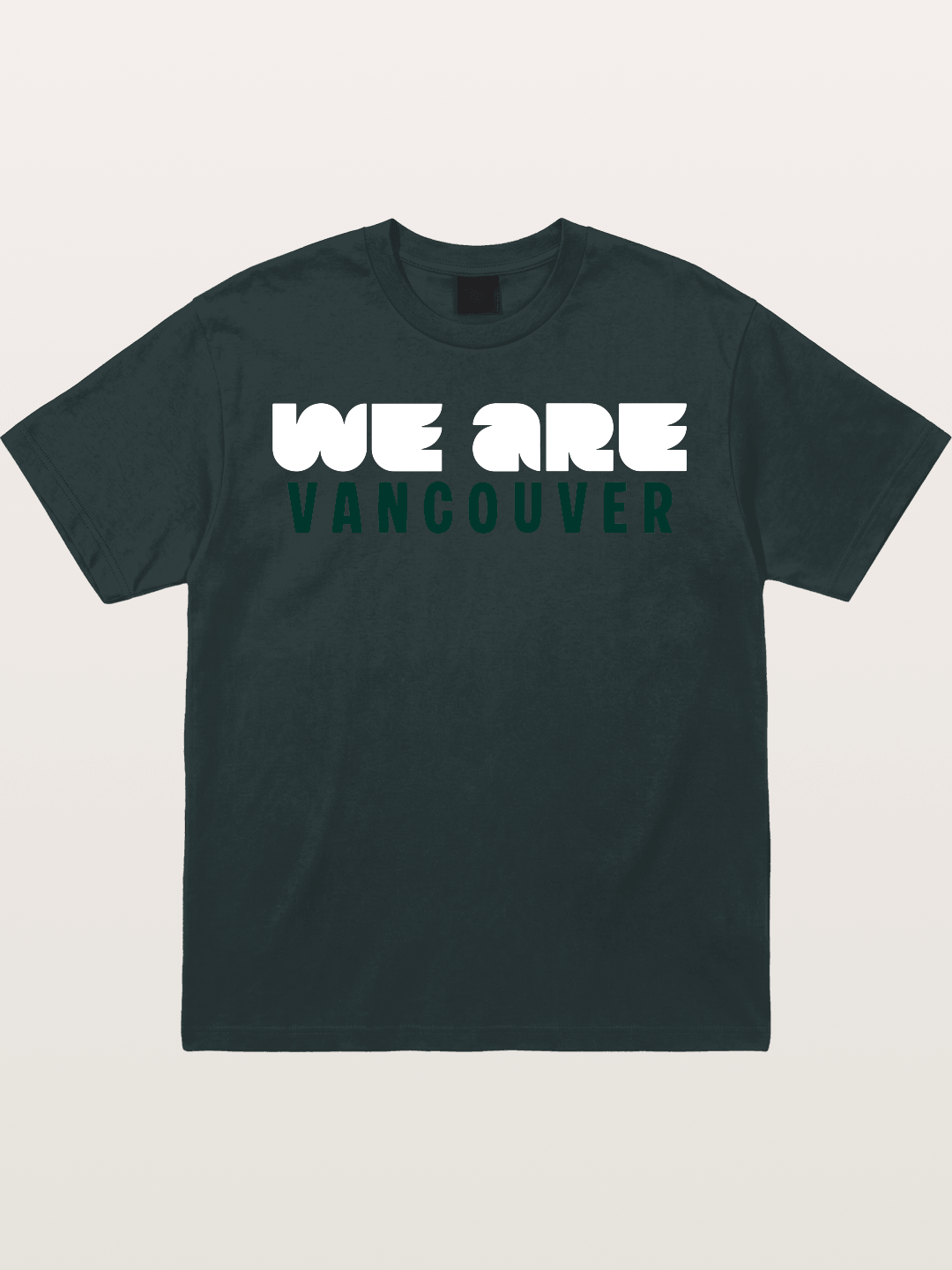 Vancouver Dark Green Monochrome Gildan T-shirt
