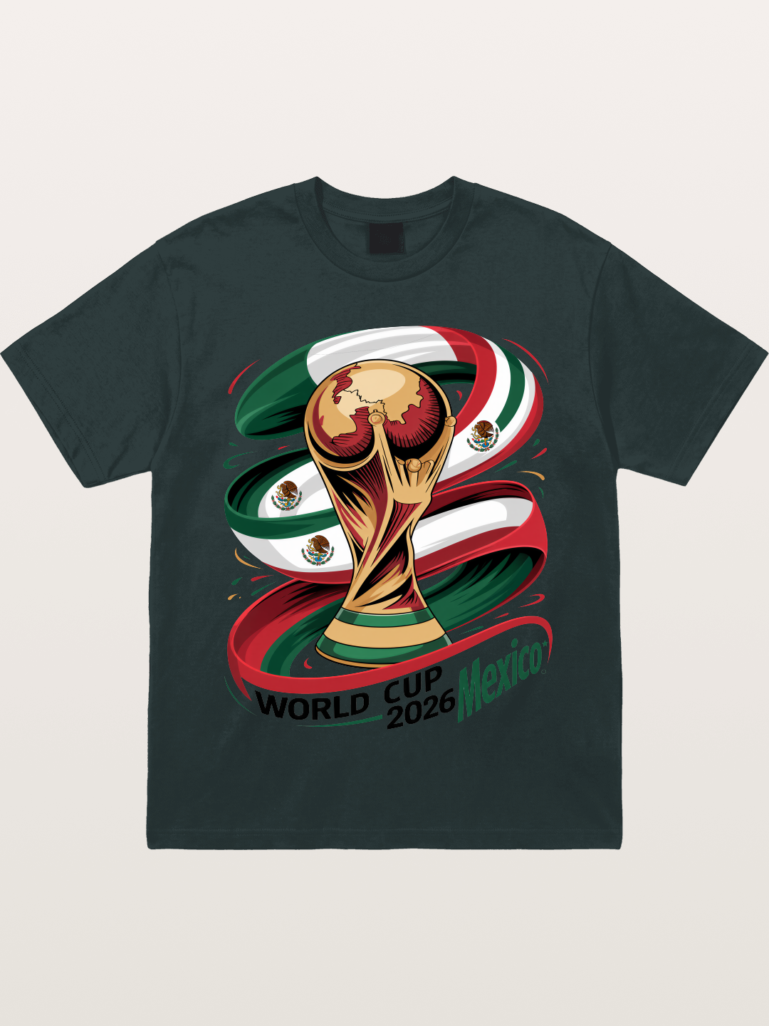 2026 Mexico WC Trophy Art Gildan T-shirt