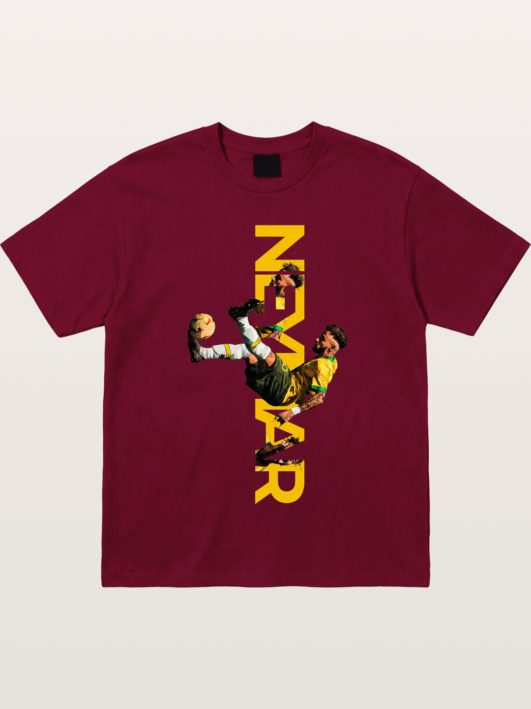 Neymar Brazil Bicycle Kick Gildan T-shirt