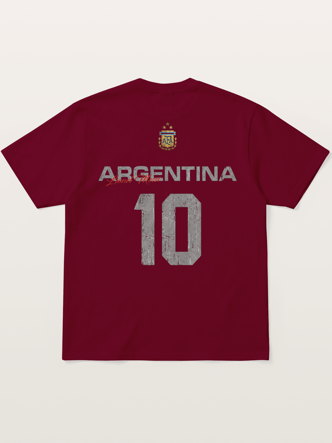 Argentina Messi 10 Retro Gildan T-shirt