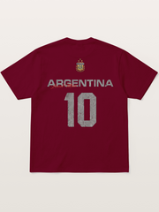 Argentina Messi 10 Retro Gildan T-shirt